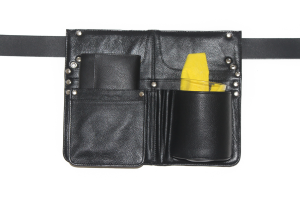 HEUPSCHORT  MET POETSDOEK EN PORTEMONNEE