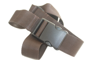 nylonriem bruin